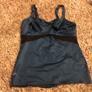 Ruby Ribbon Lace Full Support Cami